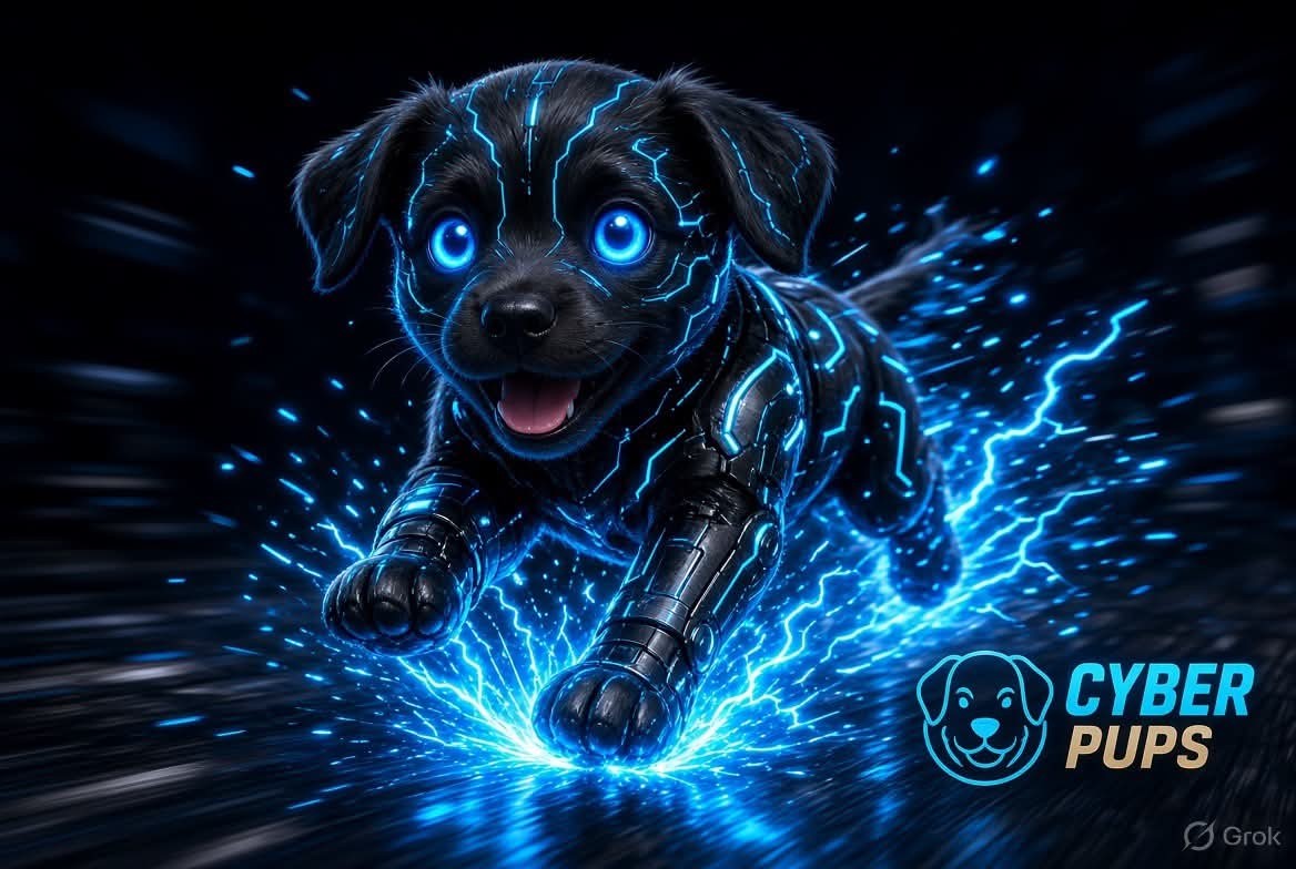$ARCPUP sprinting through electric sparks